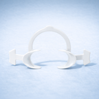 Dental Retractors with handle clear