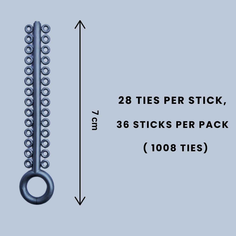 Orthodontic ligature ties elastic bands used in braces treatment